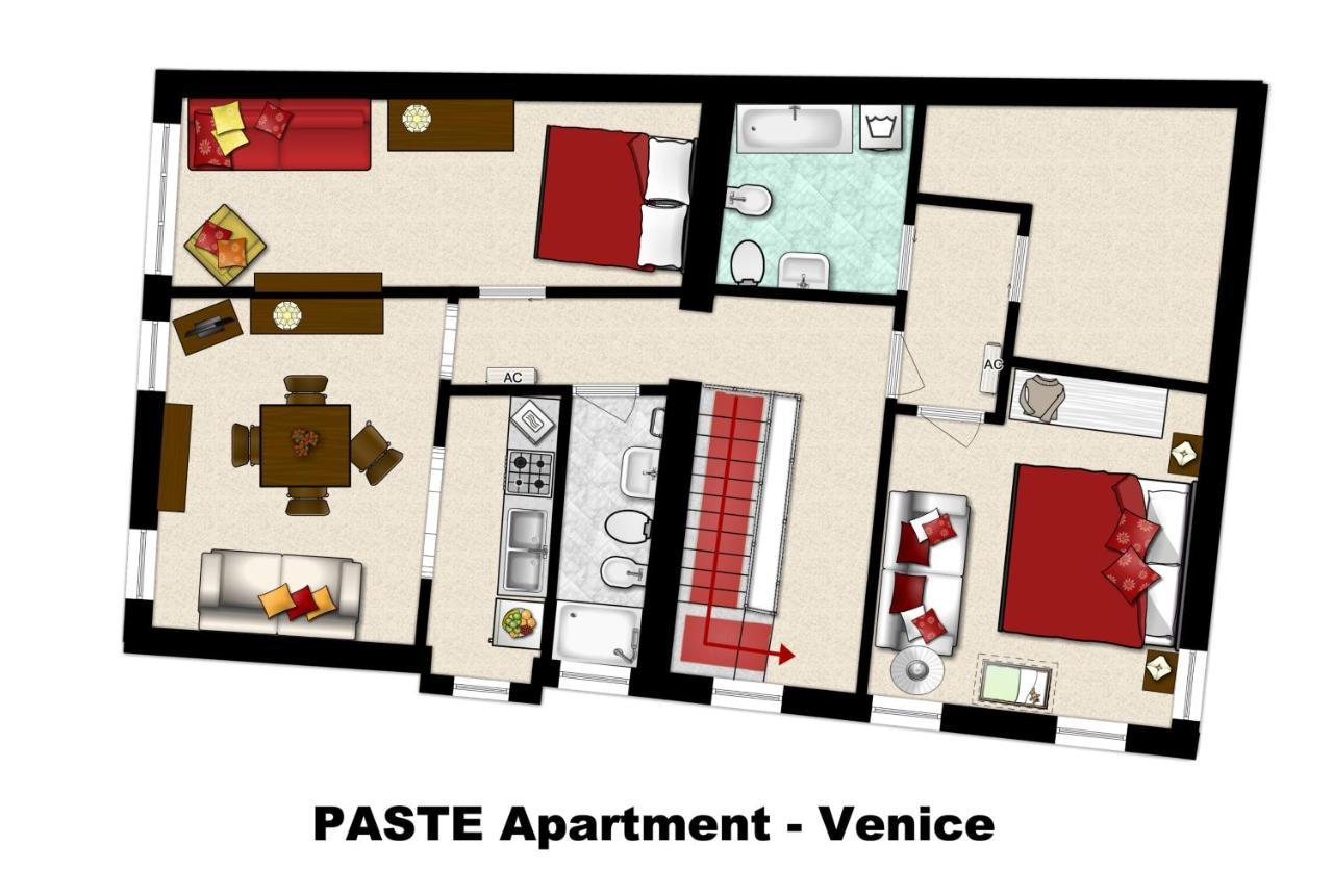 Casamisa Paste Lejlighed Venedig Eksteriør billede